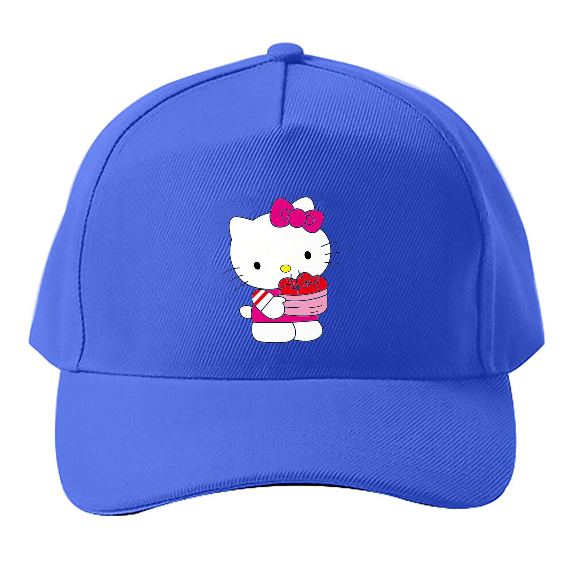 （画像用） Hello Kitty ハローキティ ベースボールキャップ 綿100％ 男女兼用 帽子 スポーツ